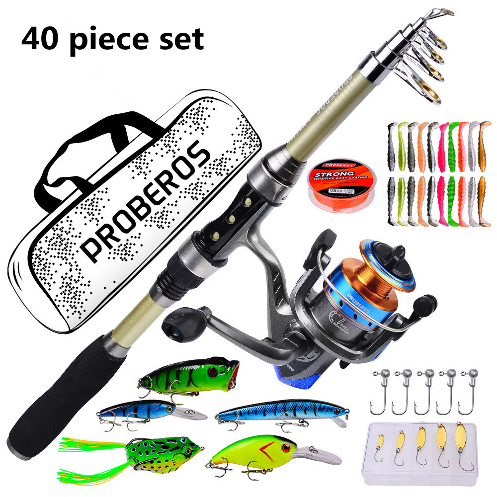 Fishing Rod Fly - 40 Parçalı Yeni Deniz Olta Seti,