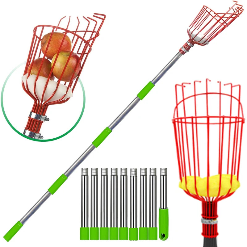 Fishing Rod Telescopic - Bahçe Çiftliği Paslanmaz Çelik Teleskopik Çubuk