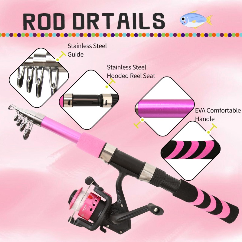 Çocuklar ve Yetişkinler İçin B - Fishing Rod Spinning incelemesi ve fiyatı