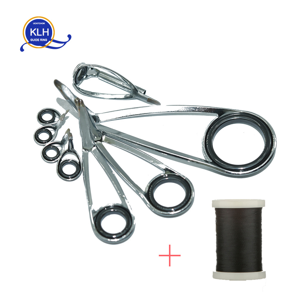 8 adet/Kit KLH Braketi Paslanm - Fishing Rod Building Kit incelemesi ve fiyatı