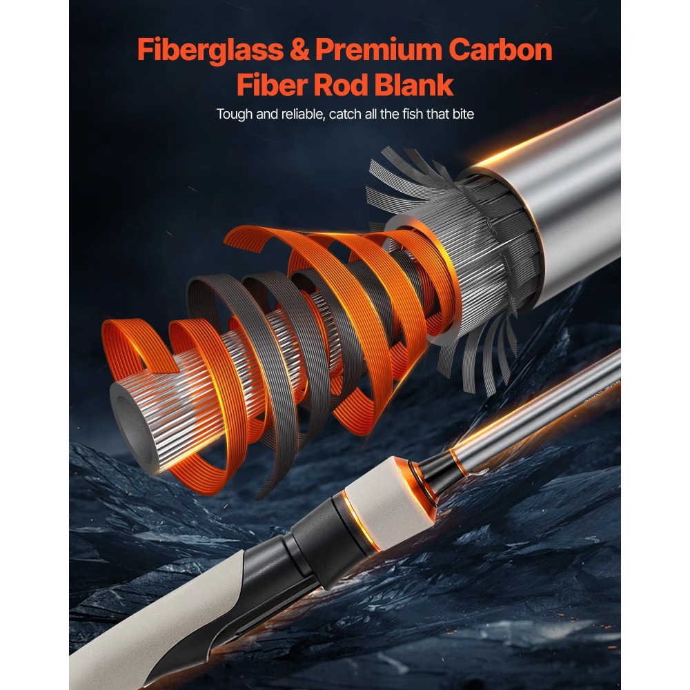 Karbon Fiber Bas Balıkçılık Ol - Fishing Rod Carbon Fiber incelemesi ve fiyatı
