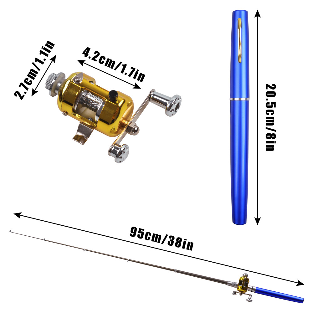 Mini buz olta Combo ile 12 ade - Fishing Rod Fly incelemesi ve fiyatı